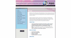 Desktop Screenshot of pgdis.org